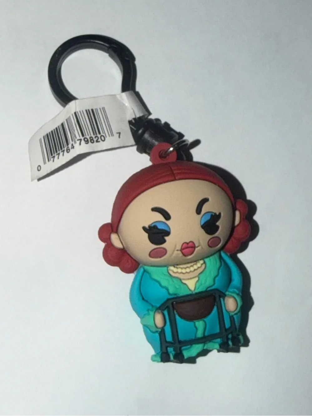 Ms. Spink from Coraline Monogram Bag Clip
